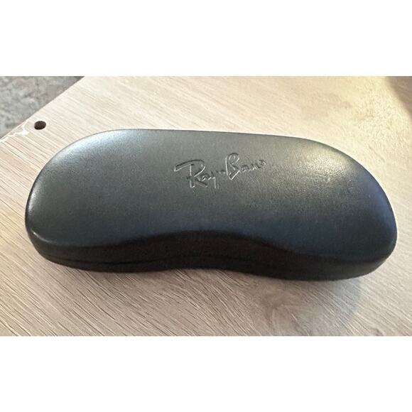 Ray Ban Hard Case for Sunglass Eyeglass Black Snap Front Minimalist - CASE ONLY - Picture 5 of 8